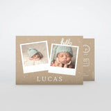 Photo Vintage sur Kraft