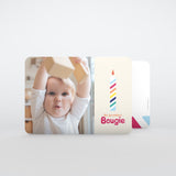 Première bougie pastel