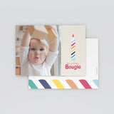 Première bougie pastel