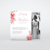 Feuilles roses