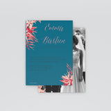 Feuilles roses