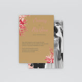 Feuilles roses