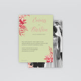 Feuilles roses