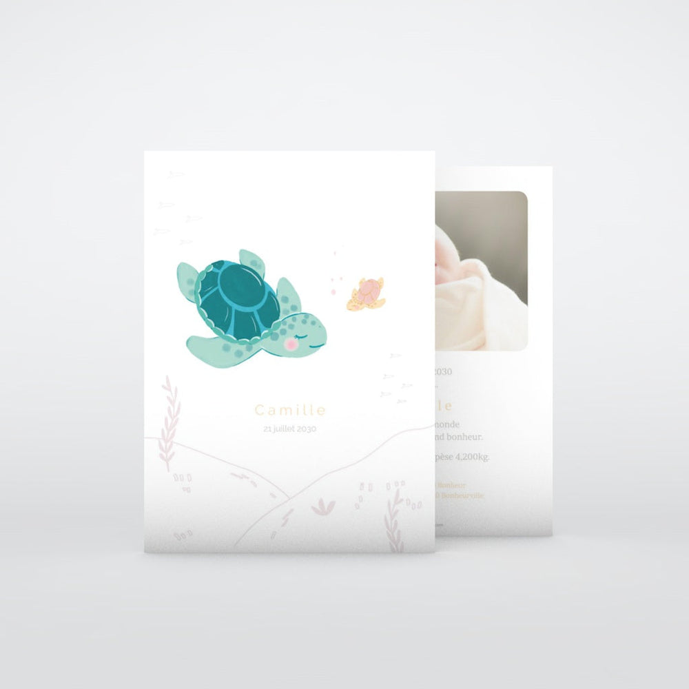 Bébé Tortue Fille