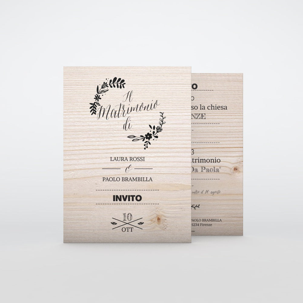 Legno e vegetali
