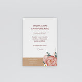 Fleurs séchées d’anniversaire