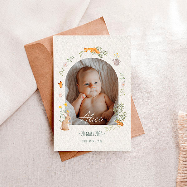 Faire-part naissance