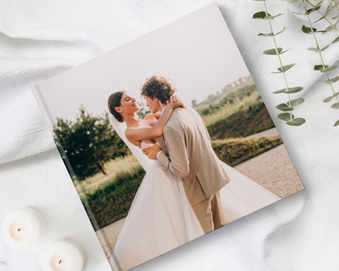 album photo de mariage couverture rigide