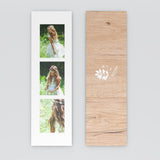 Floral sur bois