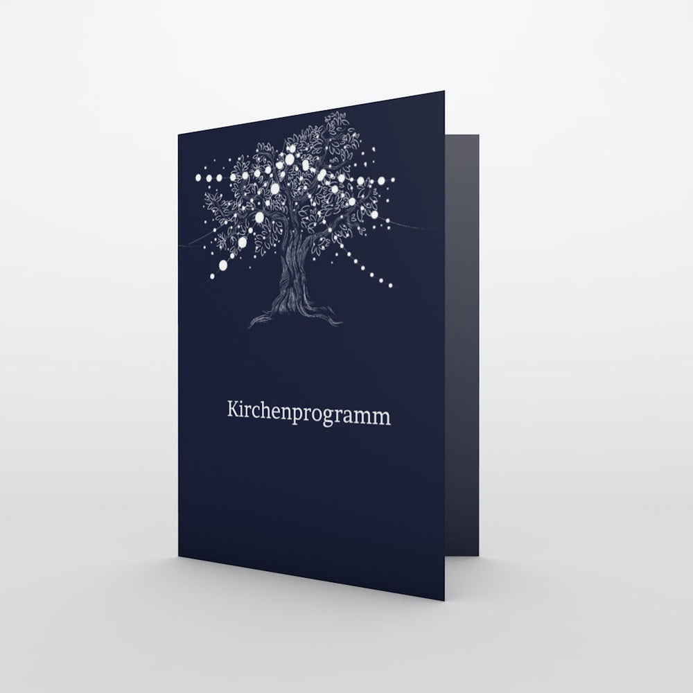 Minimalistischer Lichterbaum