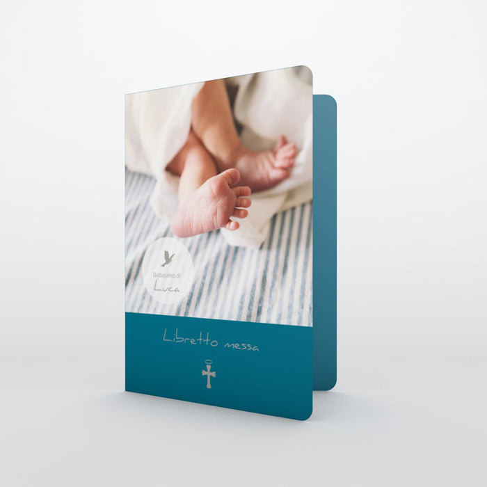 Libberto Account Card Libretto messa battesimo La piccola colomba — Planet Cards