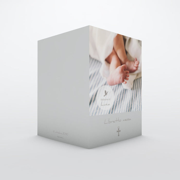 Libberto Account Card Libretto messa battesimo La piccola colomba — Planet Cards