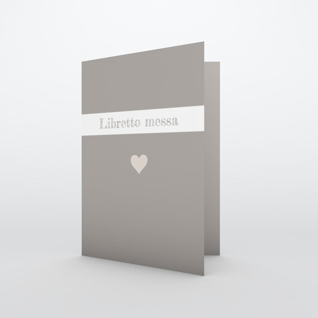 Libretto messa battesimo Semplice e tenero — Planet Cards
