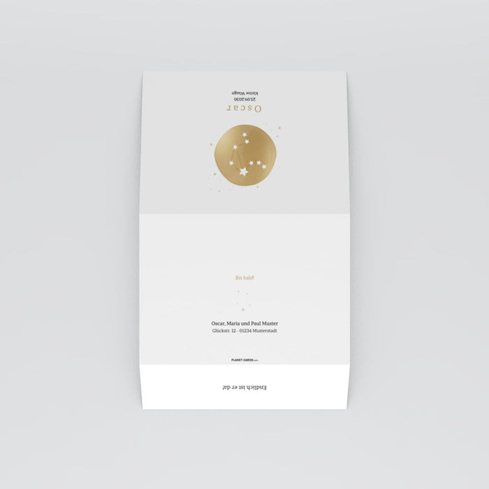 Geburtskarten Constellation Balance
