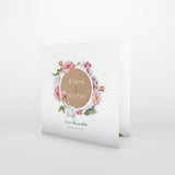 Kraft und Vintage Blumen