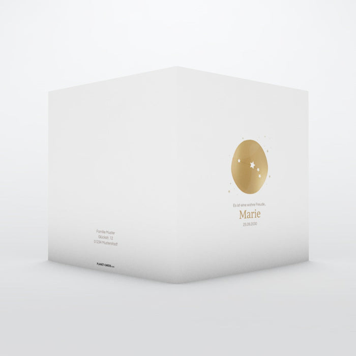 Geburtskarten Constellation Balance