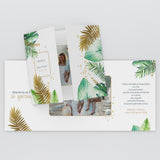 Eleganti foglie tropicali