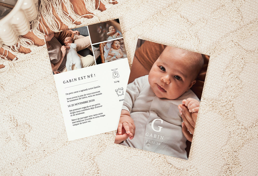 Faire-part naissance