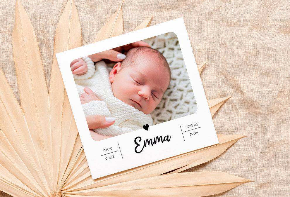 Faire-part naissance