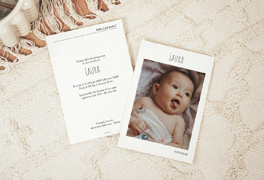 Faire-part naissance