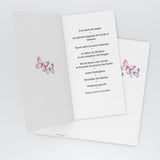 Coppia di farfalle fucsia