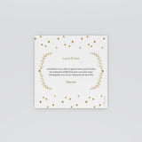 Fleurs Et Confettis Or