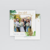 Eleganti foglie tropicali