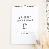 A4-Fotokalender im Hochformat für fachleute