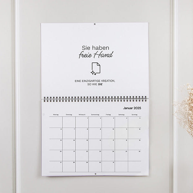Klappkalender A4 für fachleute