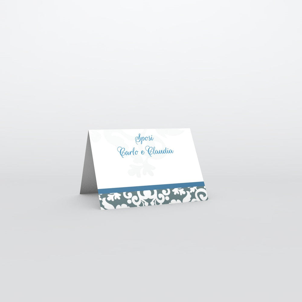 Stile barocco blu