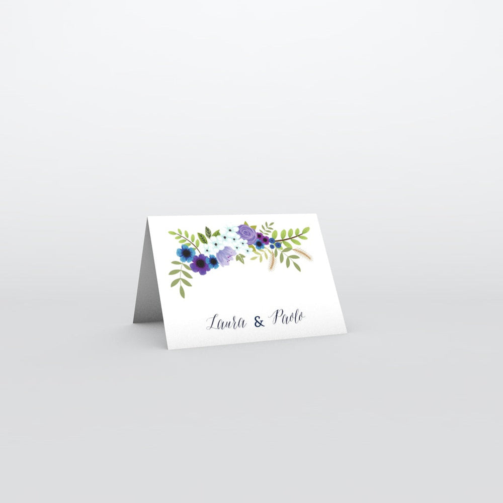 Fiori e mirtilli