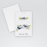 Fiori e mirtilli
