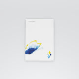 Aquarellschmetterling Blau