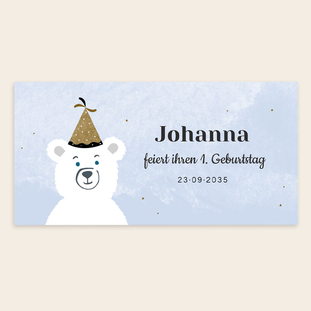 Carte invitation anniversaire enfant
