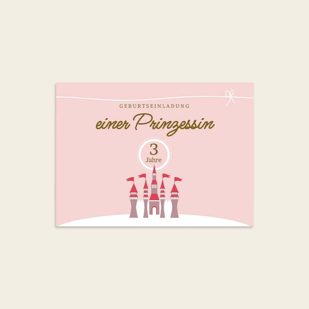 Carte invitation anniversaire enfant
