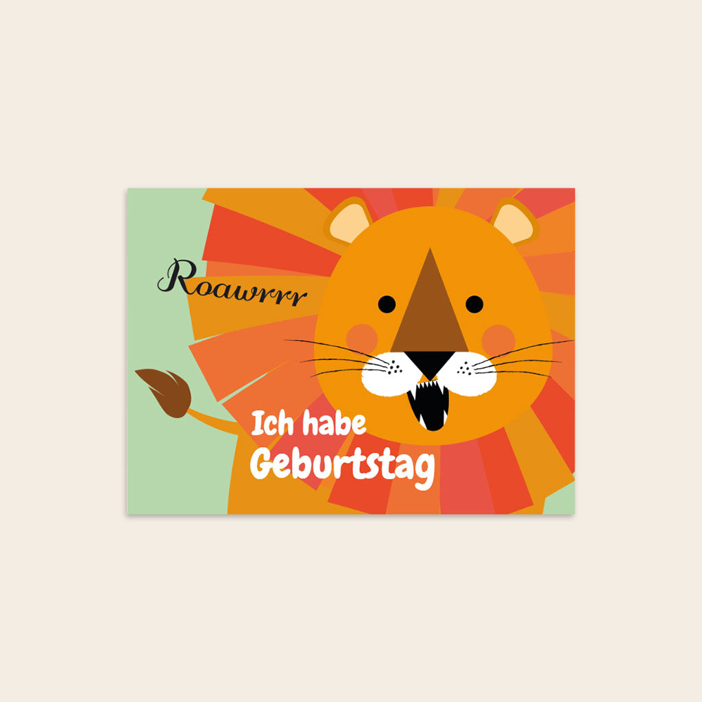 Carte invitation anniversaire enfant