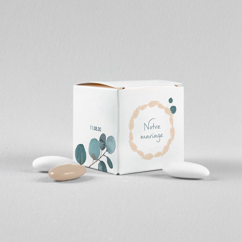 Couronne Eucalyptus et Fleurs Séchées