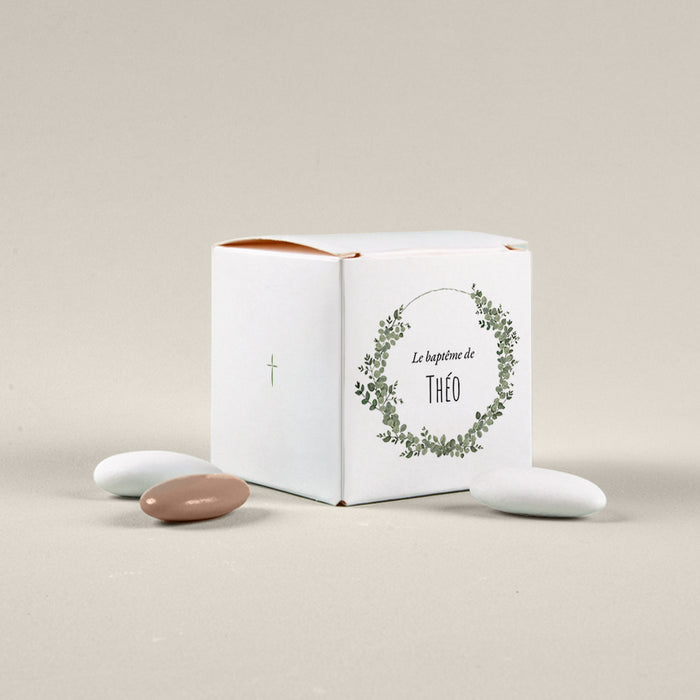 Les iconiques de Planet Cards Couronne de feuilles, Eucalyptus et Croix
