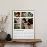 Poster Calendrier Photo - Multiphoto