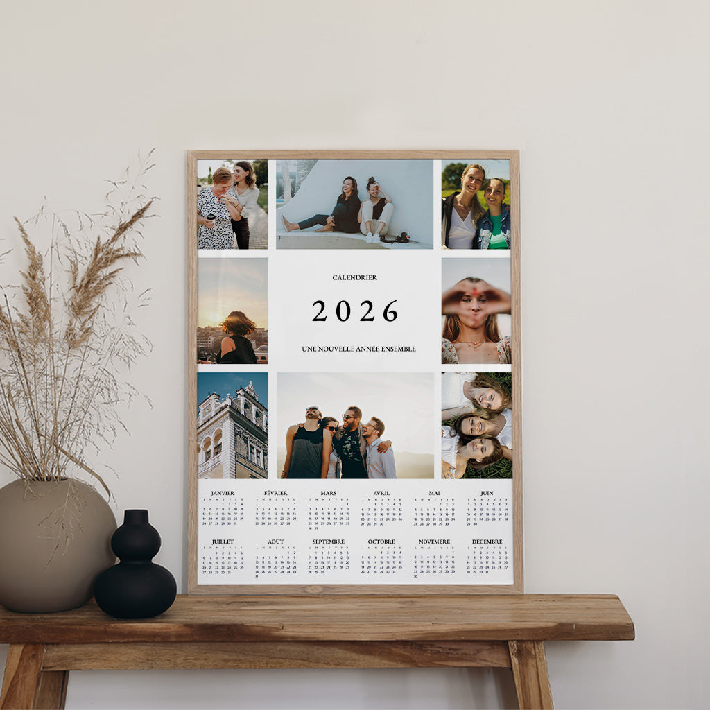 Calendrier poster