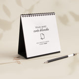 Calendrier photo de bureau pour professionnels