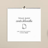 Calendrier photo carré pour professionnels