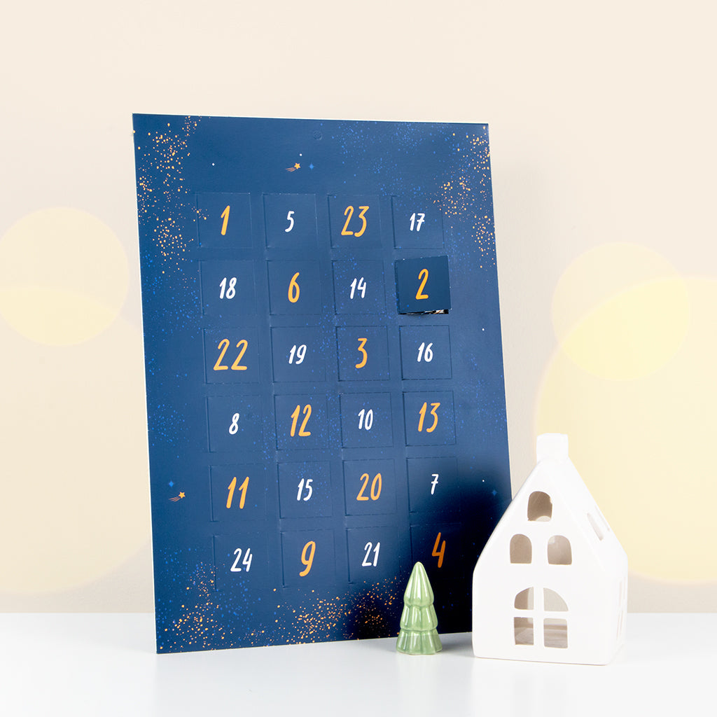 Calendrier de l'avent photo personnalisé