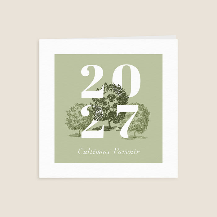 Cartes de Voeux Mairie Les Arbres Verts