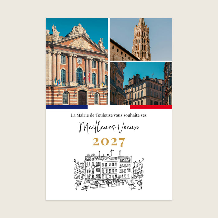 Cartes de Voeux Mairie Le Mot de la Mairie
