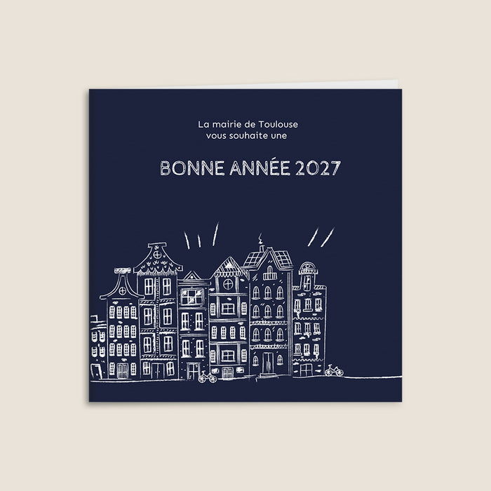 Cartes de Voeux Mairie Ville