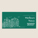 Cartes de Voeux Mairie Ville Illustrée