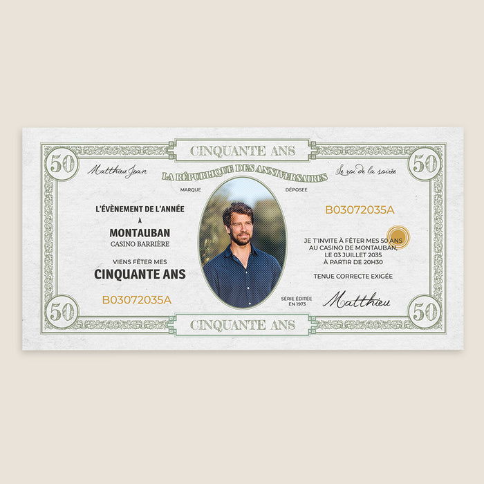 Les iconiques de Planet Cards Le Dollar Américain