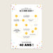 Les iconiques de Planet Cards Le Logigramme d'Anniversaire