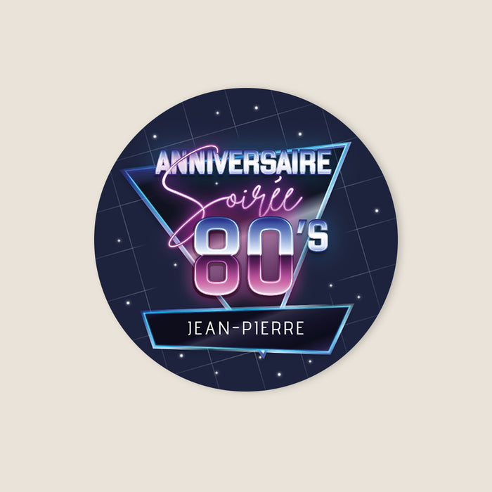 Les iconiques de Planet Cards Soirée Années 80